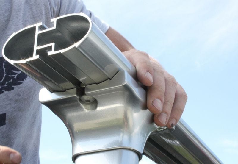 TracRac TracONE Truck Rack rail