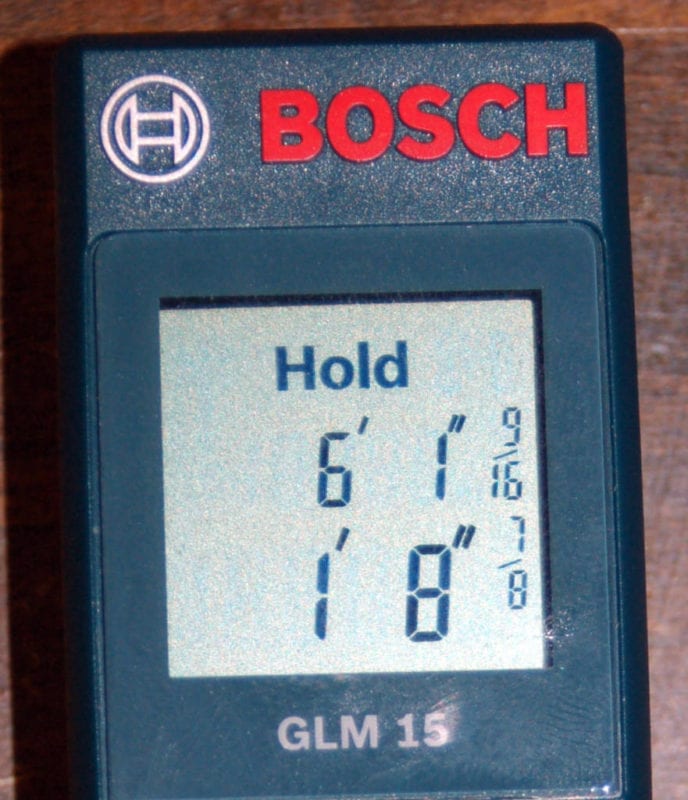 Bosch GLM15 Laser Measure