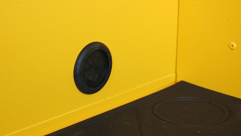 DeWalt 36 Inch Top Chest Knockout