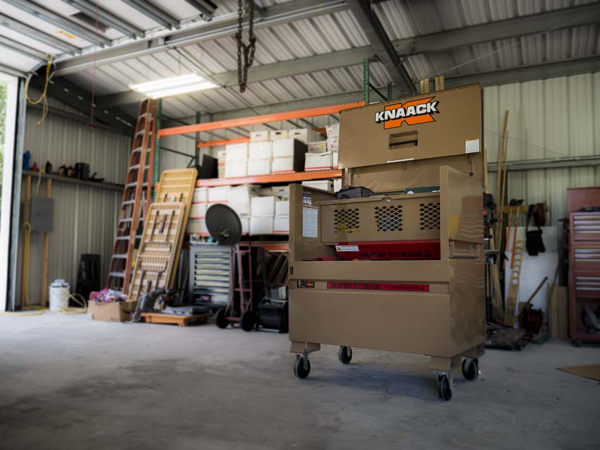 Knaack 79-H job box with ThermoSteel