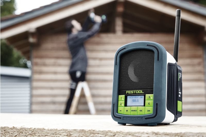 Festool BR10 SYSROCK Jobsite Bluetooth Radio