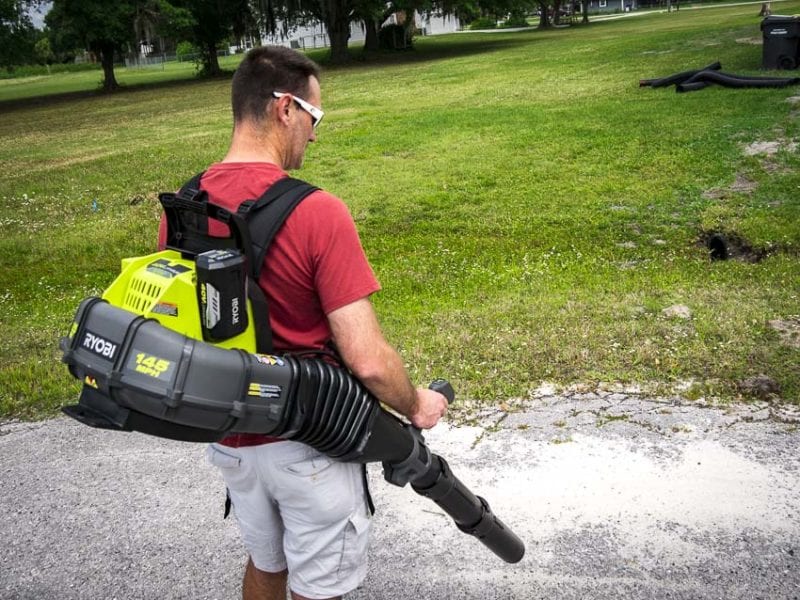 Ryobi 40V 625 CFM Backpack Blower RY40440
