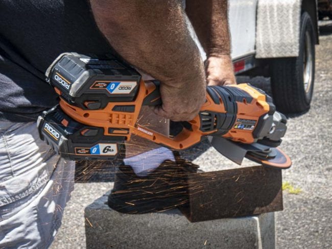 Ridgid Octane 7-inch grinder plate
