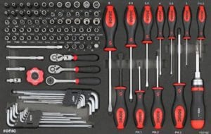 Socket and Screwdriver Set 1-4 121pcs 112102
