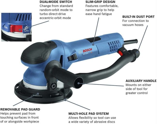 Bosch Dual-Mode Random Orbit Sanders