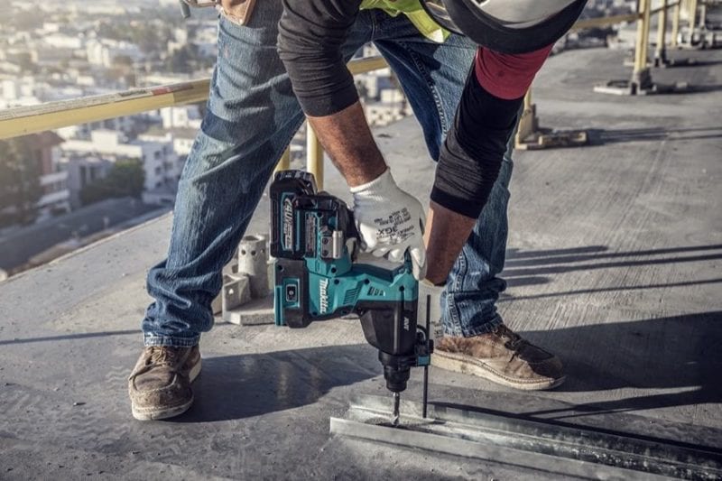 Makita XGT 40V GRH01 rotary hammer AWS