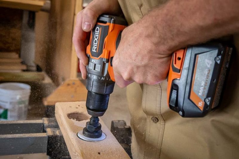 Ridgid Max Output Hammer Drill