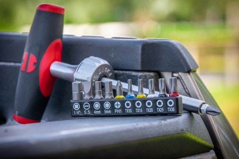 Wurth Zebra Ratcheting T-Handle Screwdriver Set