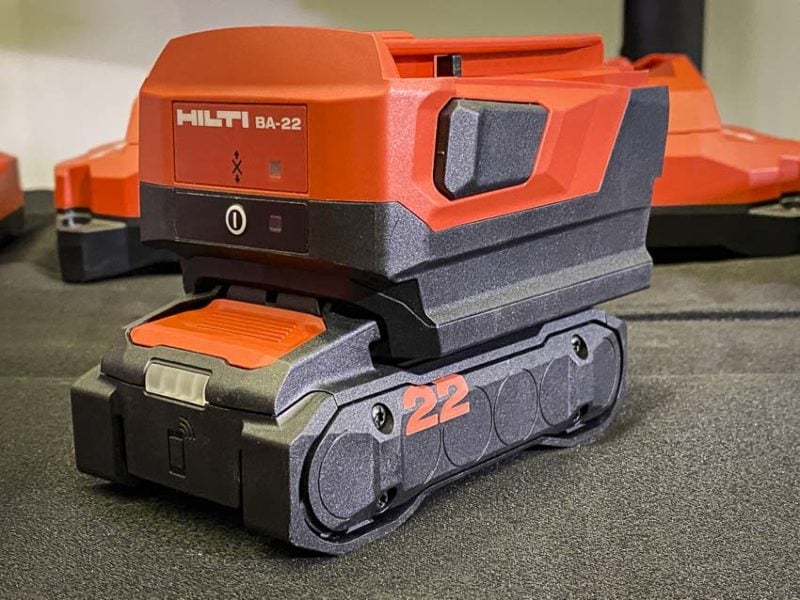 Hilti Nuron 22V battery adapter