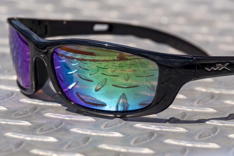 Wiley X Captivate Green Mirror Polarized Lens