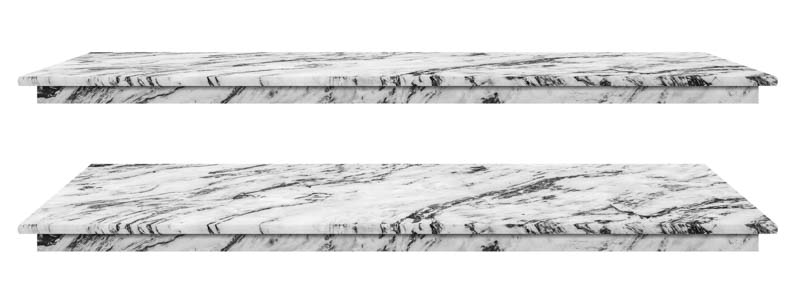 countertop size and layout