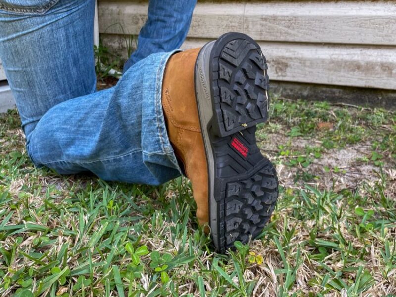 rugged outsole
