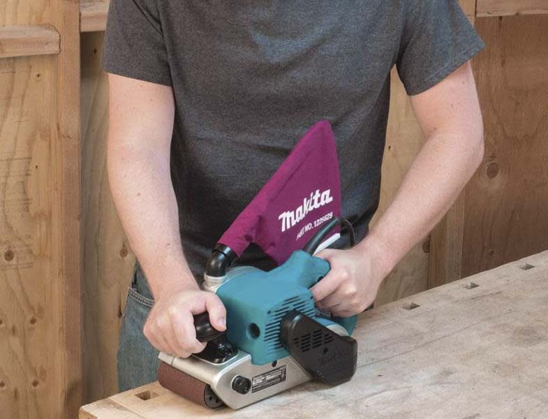 best overall belt sander

Makita 11 Amp Belt Sander 9403