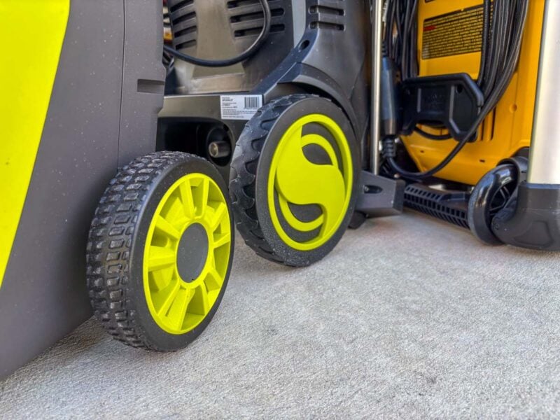 Electric Pressure Washer Wheels