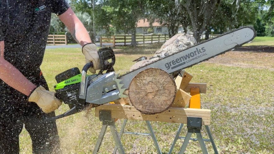 Greenworks Commercial Chainsaw OCS800