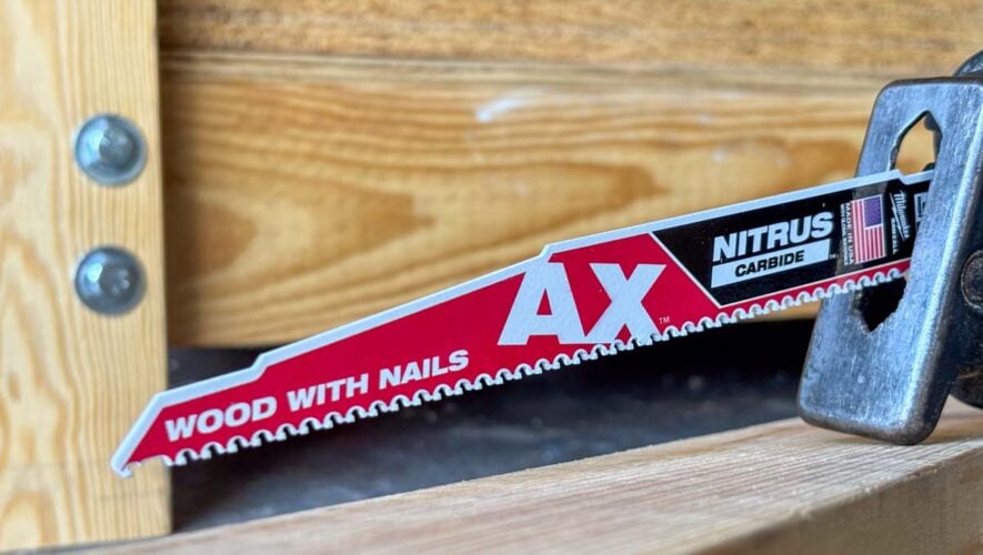 Milwaukee Nitrus Carbide Ax Sawzall Blade
