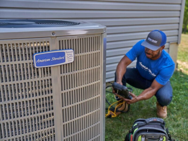 American Standard Platinum Series Heat Pump