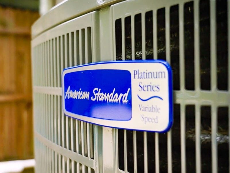 American Standard Platinum Series Heat Pump
