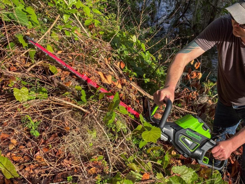 Greenworks Commercial Hedge Trimmer