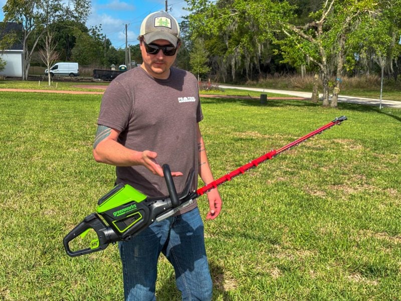 Greenworks Commercial Hedge Trimmer