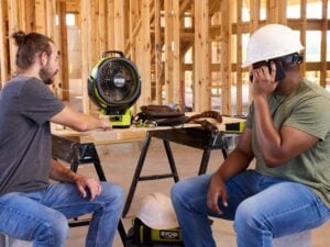 Ryobi 18V One+ Hybrid 9-inch Oscillating Fan