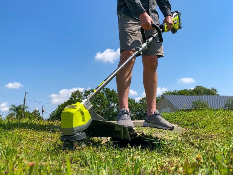 For Homeowners: Ryobi 40V HP Brushless String Trimmer RY402110