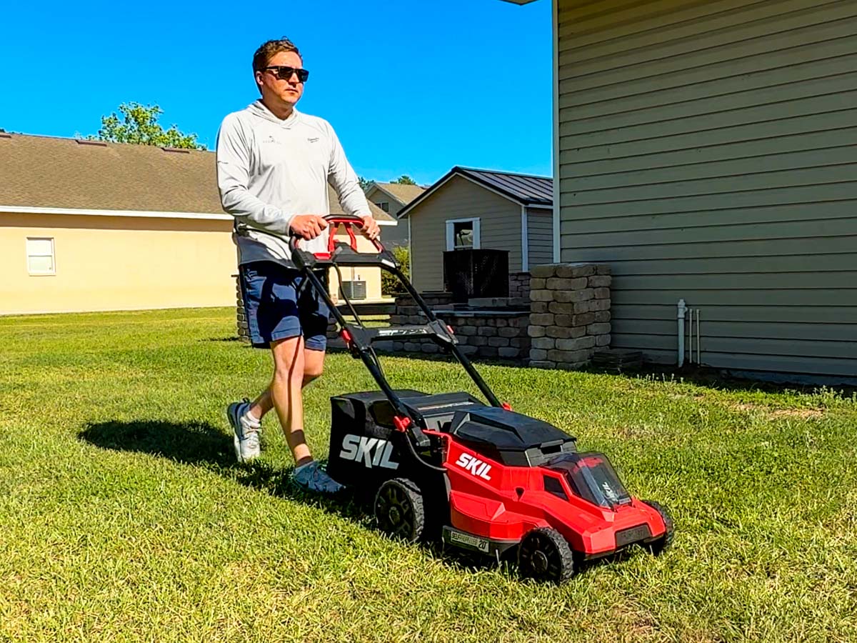 Skil PWRCore 40 Smart Caddy Lawn Mower