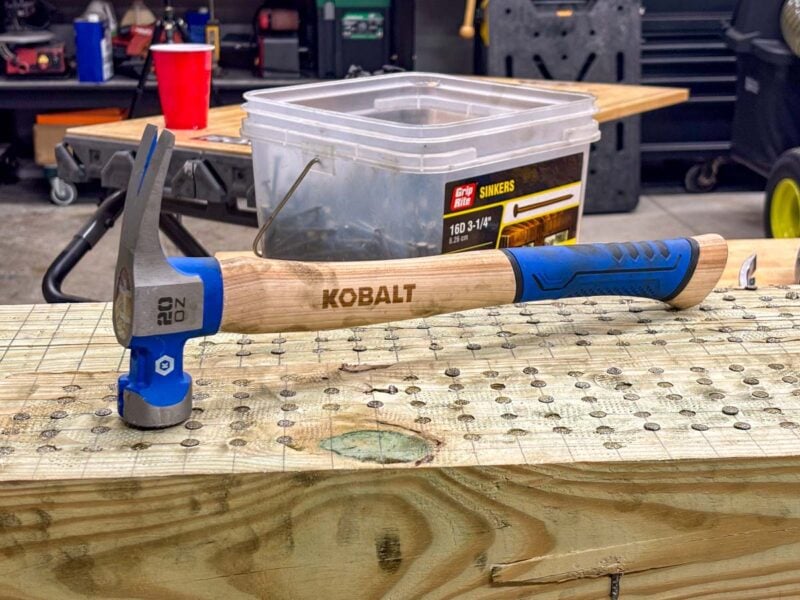 Kobalt 20-oz Milled Face Framing Hammer KB-P087220