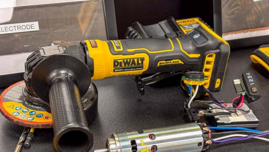 DeWalt 20V Max Atomic Angle Grinder Motor 07