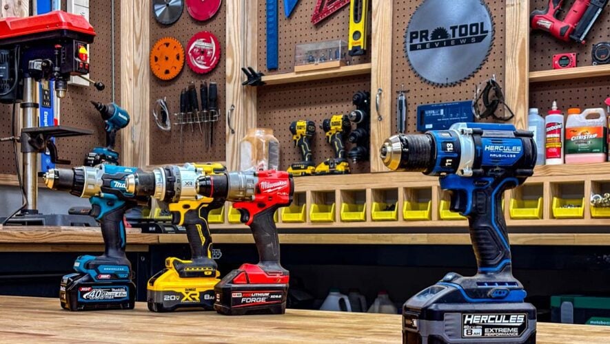 Harbor Freight Hercules Hammer Drill vs Pro