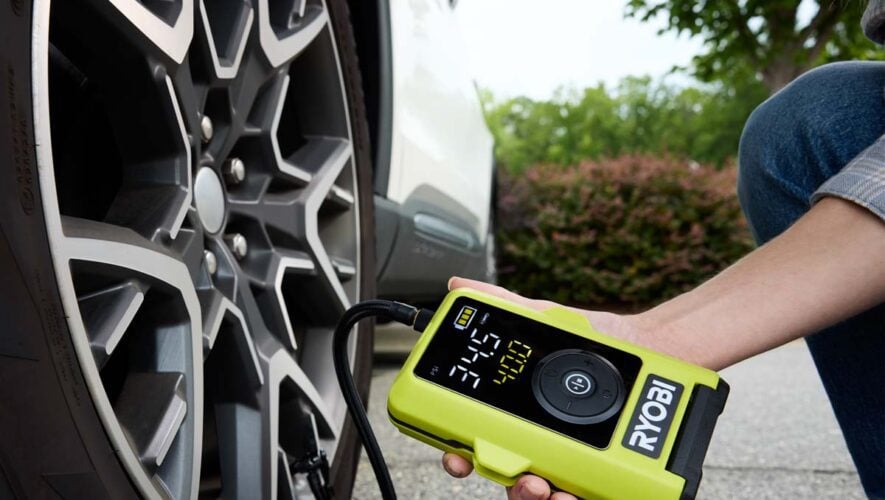 Ryobi USB Lithium Smart Tire Inflator FVIF52K